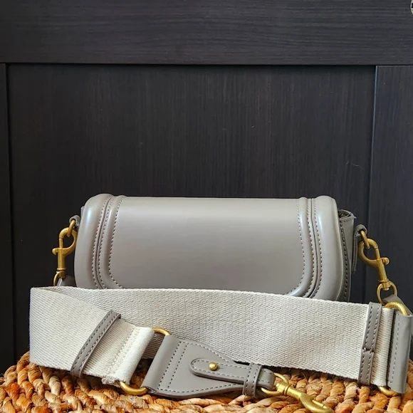 Zara Taupe Crossbody Bag - Picture 7 of 8
